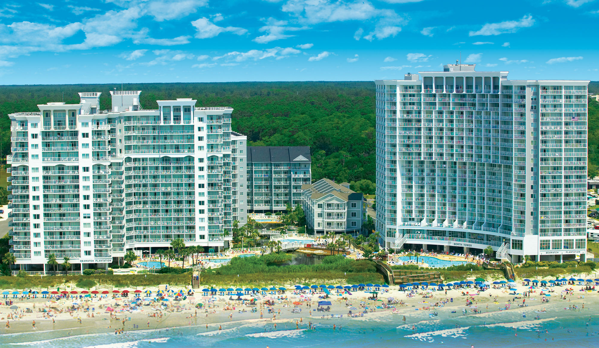 Sea Watch Resort Briarcliffe Acres Екстер'єр фото